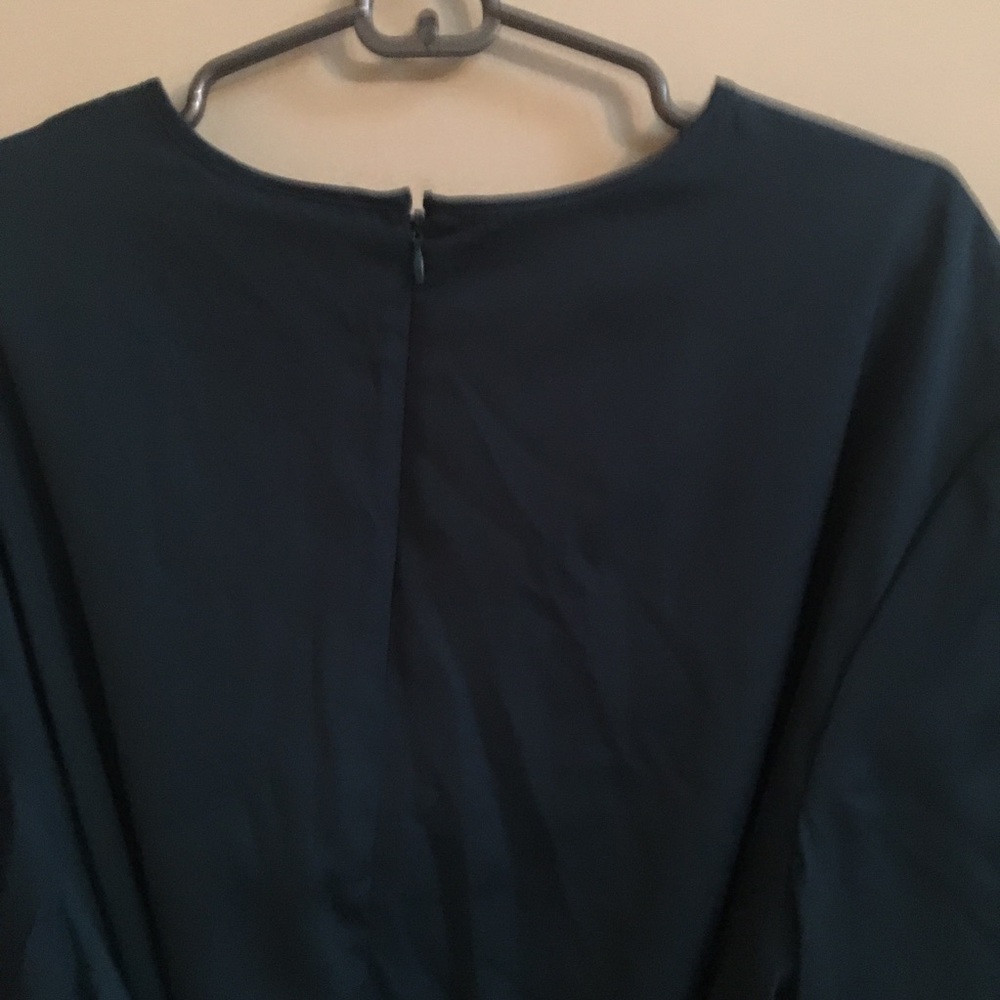NWT Who What Wear Midi Dress 3/4 Puff Sleeves - Picture 4 of 7